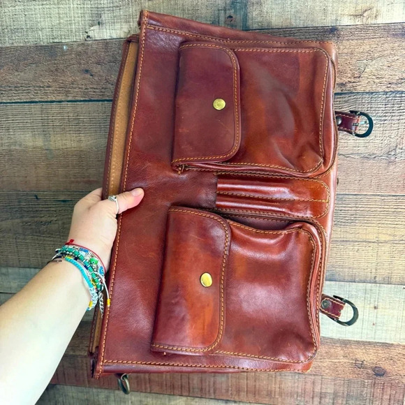 Floto Poste Made In Italy Leather Bag - Picture 10 of 16